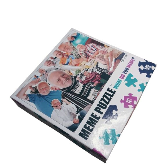 Hide the Pain Harold Puzzle - 500 PC Meme Fun - Picture 12 of 14